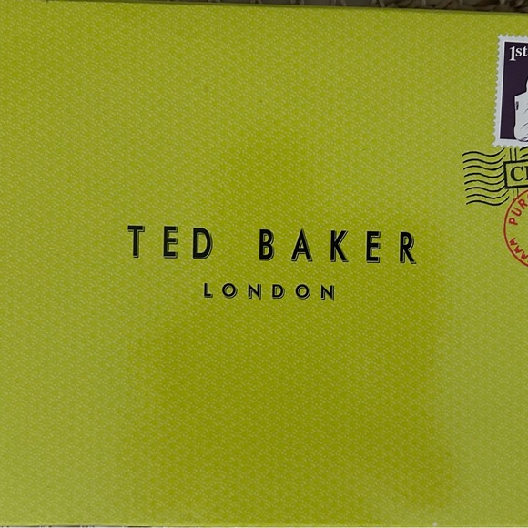 Ted Baker Claudel Genuine Calf-hair Leopard-print Ankle Strap Sandal Size 39 - Picture 8 of 12